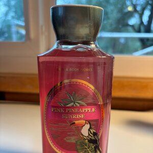 Bath and Body Works Pink pineapple sunrise shower gel
